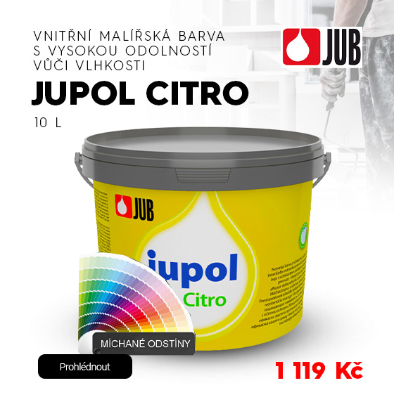JUPOL CITRO Barevné odstíny - 10 L - 020G Success 61 "Míchaný od