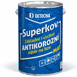 Základní i vrchní antikorozní barva SUPERKOV MAT