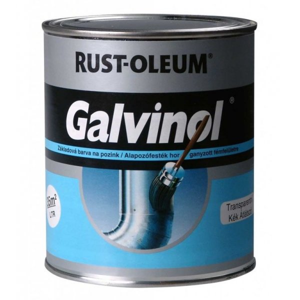 Speciální základová barva ALKYTON GALVINOL - 0,25 L - světle modrý