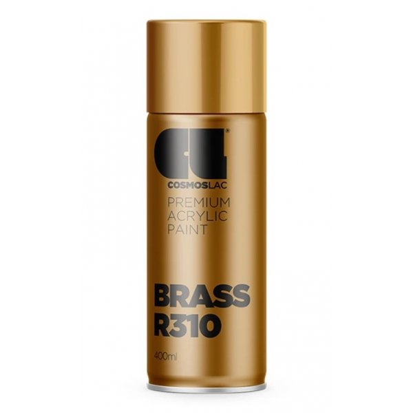 Dekorační akrylátový sprej R310 jasný mosaz - 400 ml