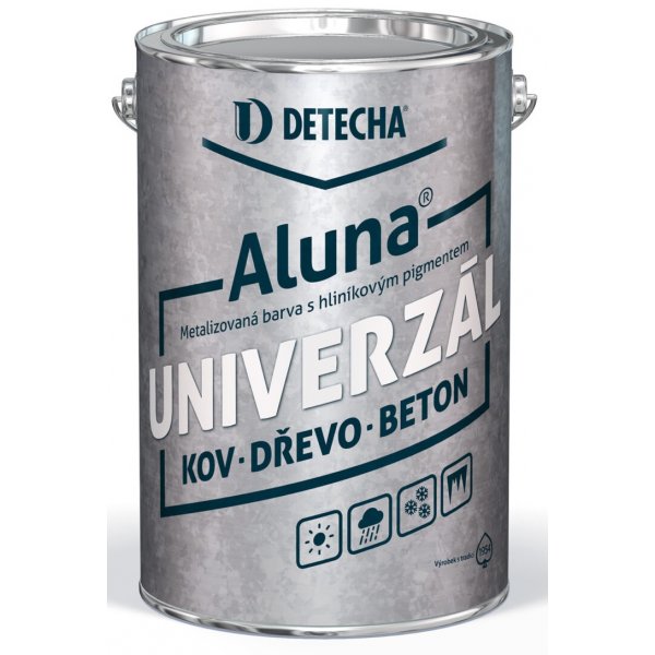 Barva s obsahem hliníku ALUNA - 4 kg - stříbřitý