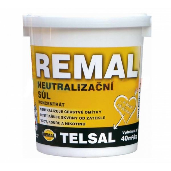 Neutralizační sůl REMAL TELSAL - 1 kg - bezbarvý