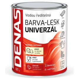 Barva na sklo, obklady, umakart DENAS UNIVERSAL LESK + aditivum