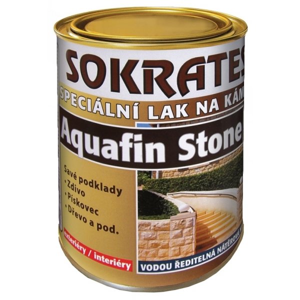 Speciální lak na kámen SOKRATES AQUAFIN STONE - 0,7 kg