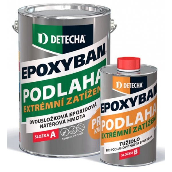 Dvousložková epoxidová barva EPOXYBAN s tužidlem - 20 kg - RAL 7035 světle šedá