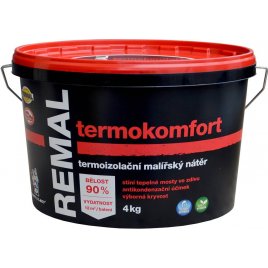 Malířský termoizolační nátěr REMAL TERMOKOMFORT