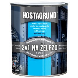Antikorozní barva HOSTAGRUND 2v1 NA ŽELEZO S2160
