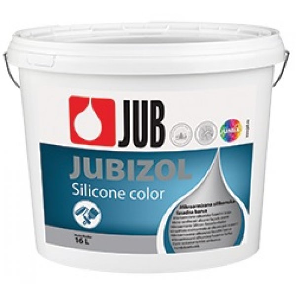 Silikonová fasádní barva JUB SILICONECOLOR - 15 L (~24,6 Kg) - bílý