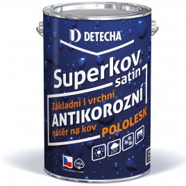 Základní i vrchní antikorozní barva SUPERKOV SATIN 2v1