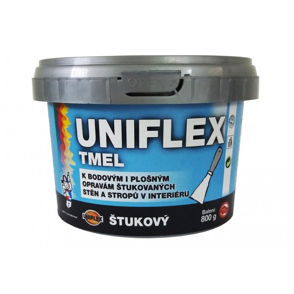 Štukový tmel UNIFLEX - 800 g - bílý