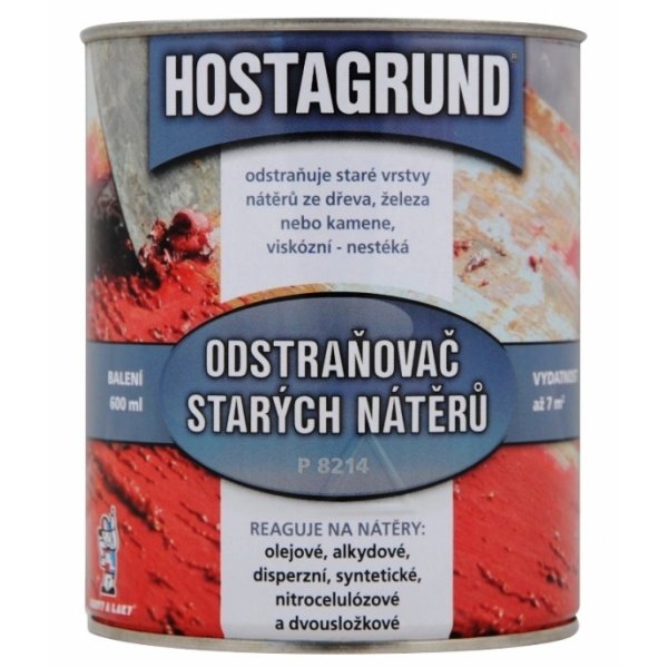Hostagrund odstraňovač nátěrů P8214 - 5 kg