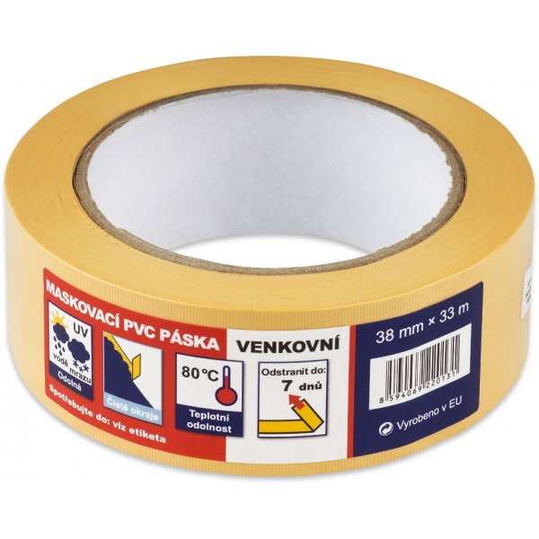 MASKOVACÍ PVC UV PÁSKA - 48 mm x 33 m