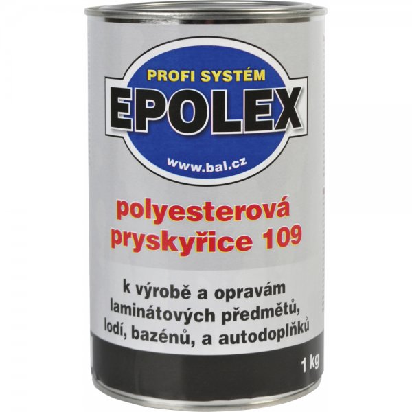 Polyesterová pryskyřice 109 Epolex + Iniciátor - 0,5 kg