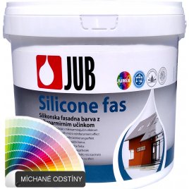Míchaná fasádní silikonová barva JUB SILICONE FAS