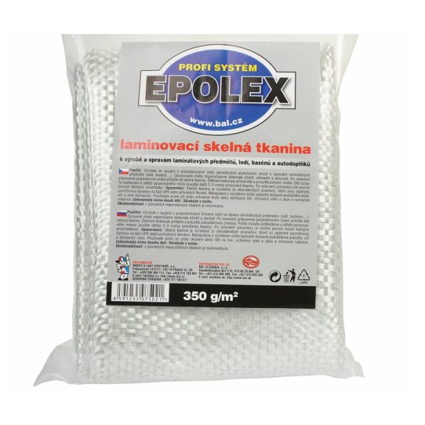 Epolex Skelná tkanina 350g/m2 - 2 m2