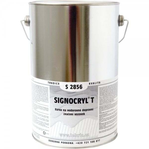 Barva na dopravní značení SIGNOCRYL T S2856 - 4 L - žlutá 0620