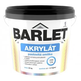 Fasádní dekorativní omítka BARLET AKRYLÁT ZRNITÁ 2,0mm