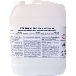 Čirá epoxidová pryskyřice TELPOX C300 UV+