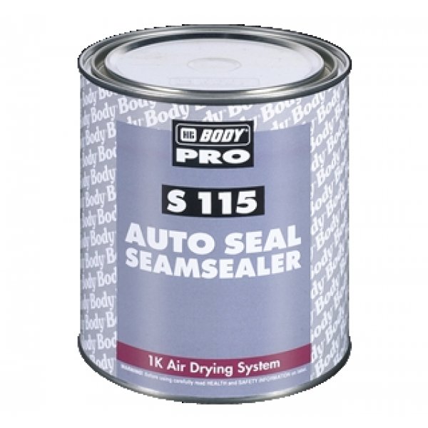 Přelakovatelná těsnící hmota BODY S115 AUTOSEAL - 1 kg - šedý