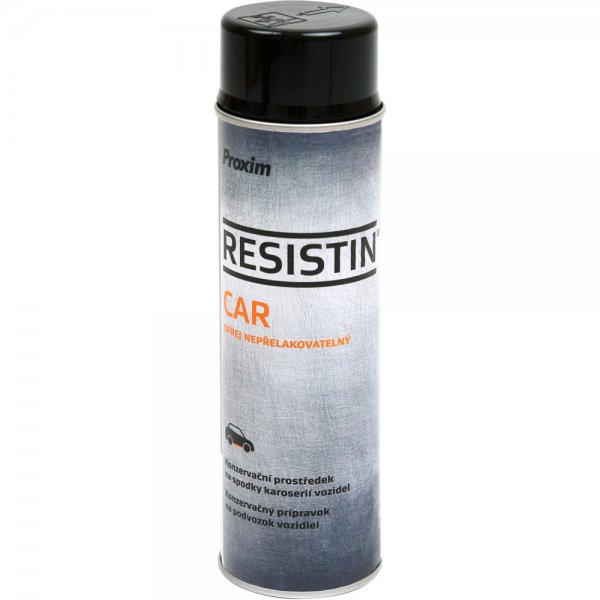 Antikorozní sprej na ošetření podvozku RESISTIN CAR - 500 ml - černý