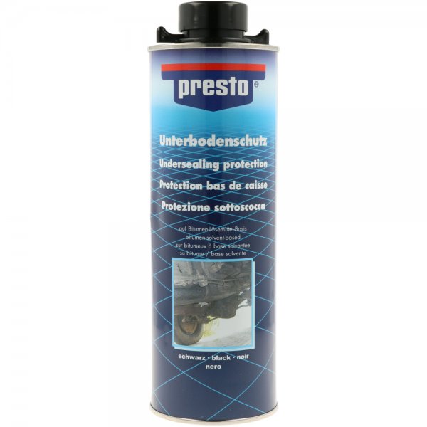 Ochrana podvozku a karoserie PRESTO BITUMEN - 1 L - černý
