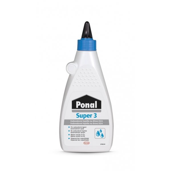 Lepidlo na dřevo HENKEL Ponal Super - 5 kg - bílá