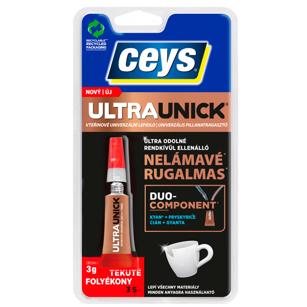 Vteřinové lepidlo Ceys ULTRA UNICK - 3 g