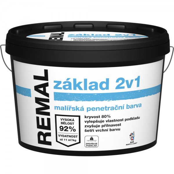 Remal Základ 2v1 (bílá penetrace) 15kg - 15 kg - bílá