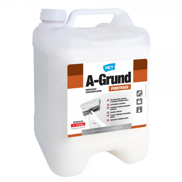 Het A-Grund penetrace 5,0kg - 5 kg