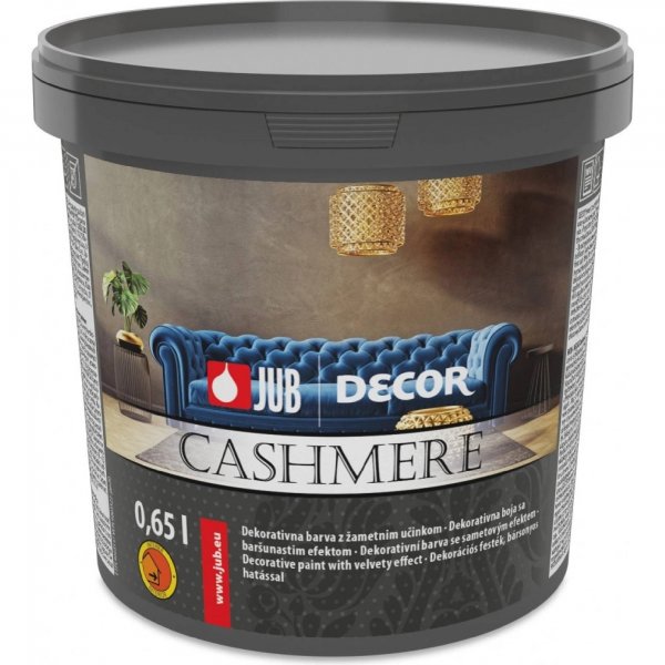 Dekorativní se sametovým efektem DECOR Cashmere - 0,65L