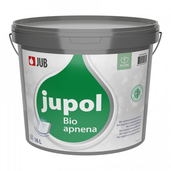 JUPOL BIO VÁPENNÁ MALÍŘSKÁ BARVA - 16 L - bílý