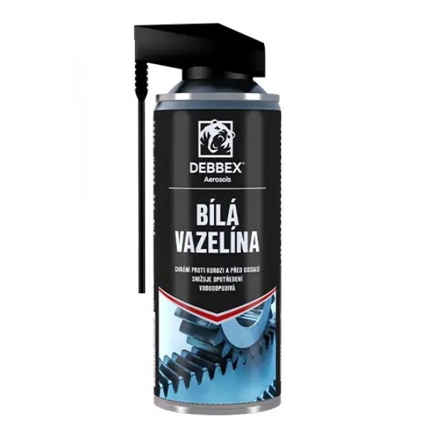 Debbex bílá vazelína ve spreji - 400 ml