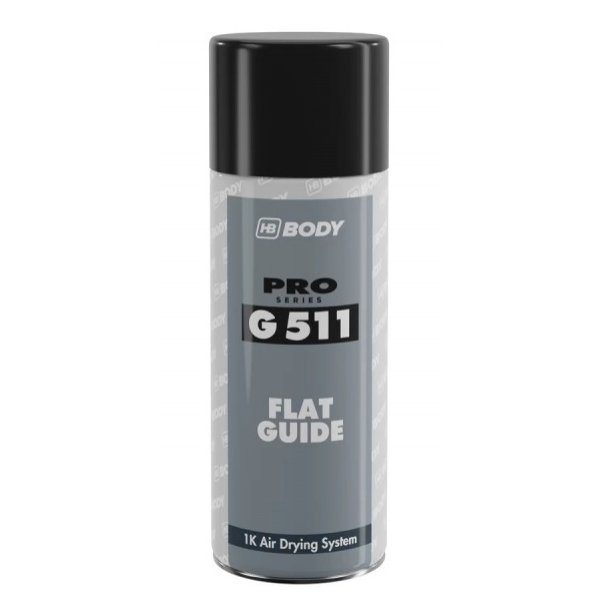 Body G511 Flat Guide kontrolní sprej černý AE - 400 ml - černý