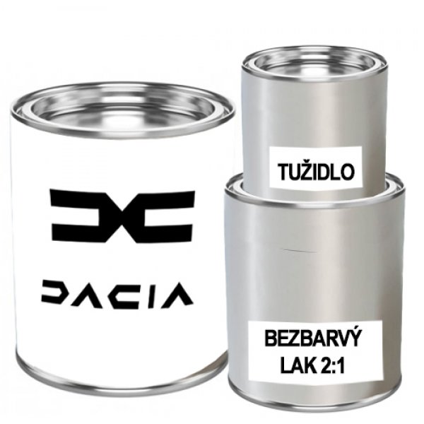 Barva pod lak 1K DACIA SADA barvy, 2K lak + tužidlo - 1 ks