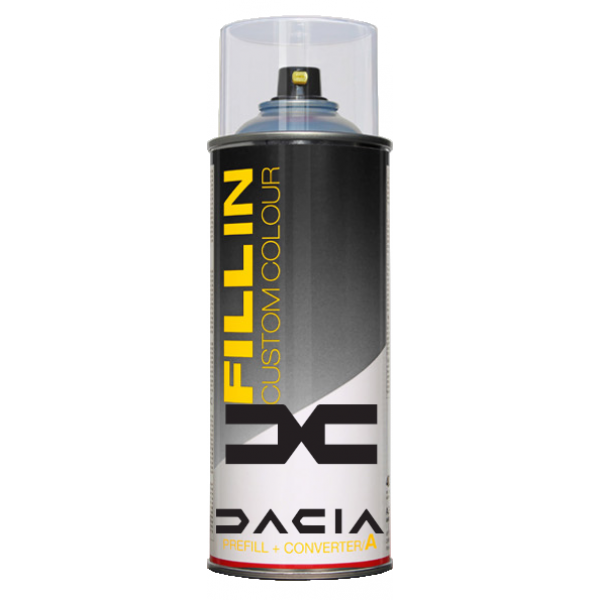 Autolak vrchní ve spreji DACIA - 400 ml - DAC377 (Jaune Tournesol) 377, OV377