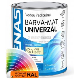 Vrchní barva DENAS UNIVERZÁL MAT RAL