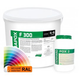 Epoxidová barva na beton DENAPOX F300 + PROTISKLUZOVÁ PŘÍSADA