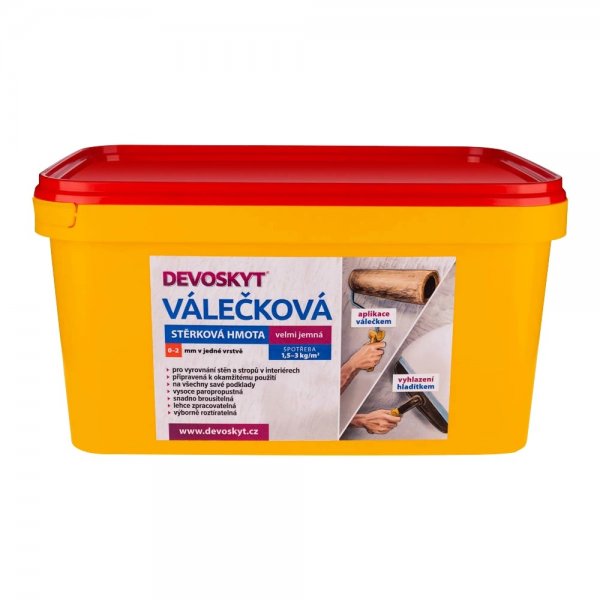 DEVOSKYT VÁLEČKOVÁ STĚRKA - 16 kg