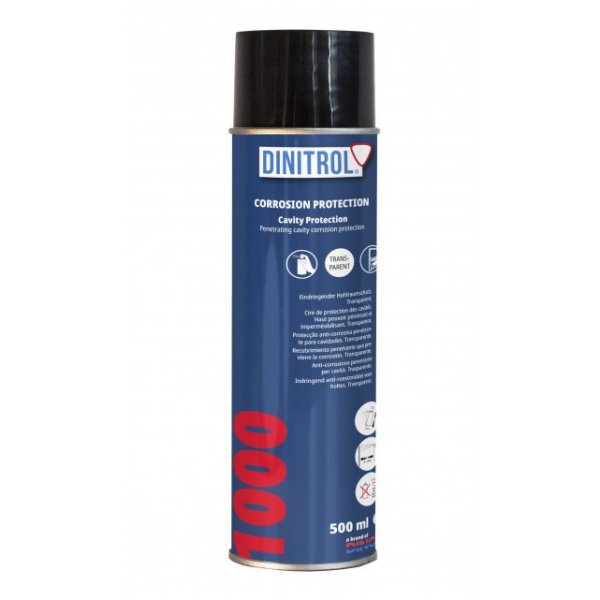 Ochraný vosk ve spreji DINITROL 1000 - 500 ml