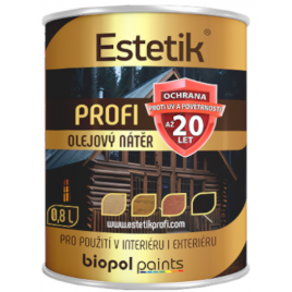 Olej na dřevo Estetik Profi