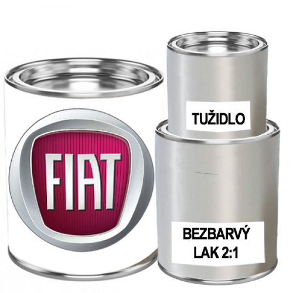 Barva pod lak 1K FIAT SADA barvy, 2K lak + tužidlo, ředidlo - 1 ks