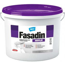 Het Fasadin fasádní barva s jemným zrnem