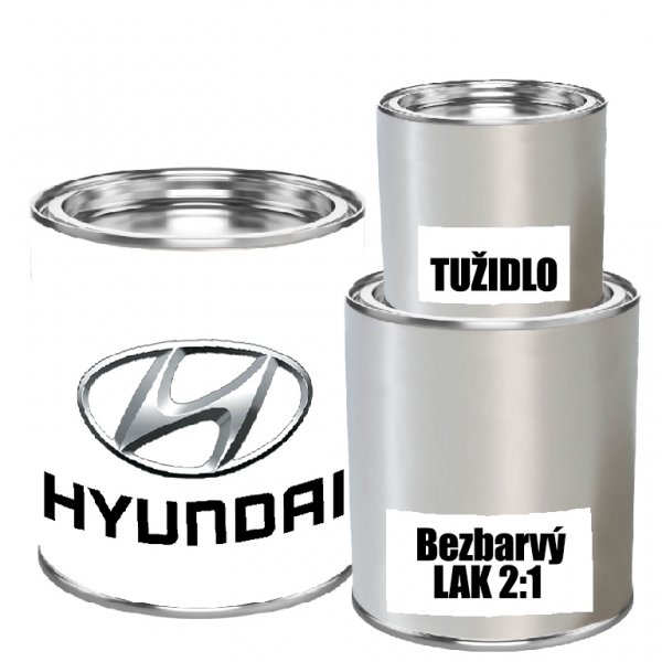 Barva pod lak 1K HYUNDAI SADA - barva, 2K lak + tužidlo, ředidlo - 1 ks