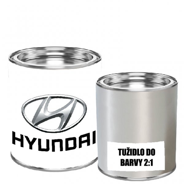 Autolak 2K TOPCOAT HYUNDAI barva s tužidlem + ředidlo - 1 ks