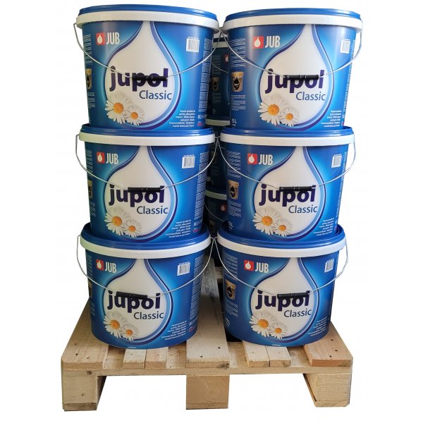Paropropustná malířská barva JUPOL CLASSIC - 15L (PALETA 24 ks)