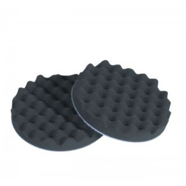 Body leštící kotouč (disk) černý vafle - 150 x 25 mm.