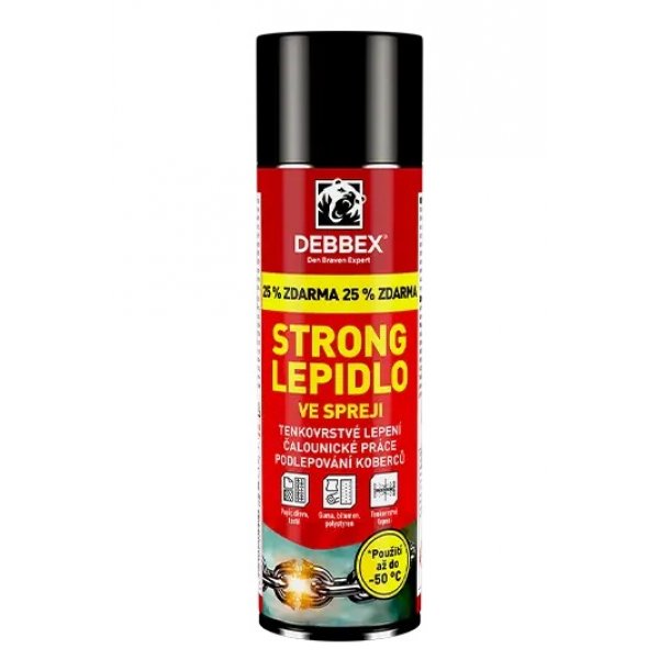 Debbex Lepidlo ve spreji Strong - 500 ml