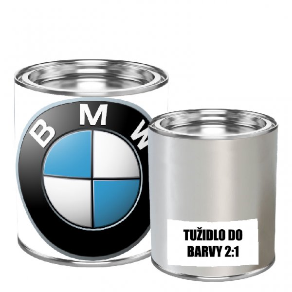Autolak 2K TOPCOAT BMW barva s tužidlem + ředidlo - 1dl