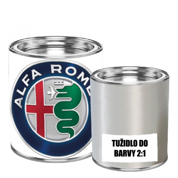 Autolak 2K TOPCOAT ALFA ROMEO barva s tužidlem - 1dl - Bezbarvá