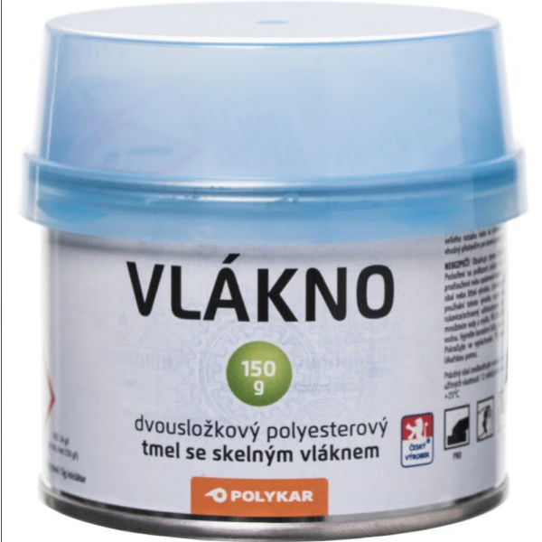 Polyesterový tmel s vláknem POLYKAR VLÁKNO - 0,5 kg